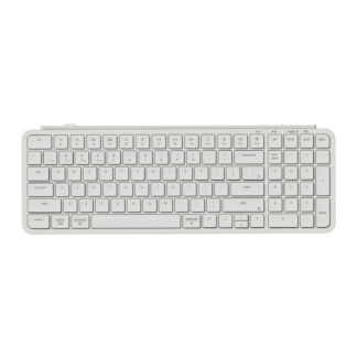 Keychron B2 Pro Ultra-Slim 96% Wireless Keyboard - Ivory White
