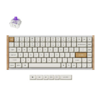 Keychron K2 HE Wireless Special Edition Magnetic Custom Keyboard | NEBULA Switch – White