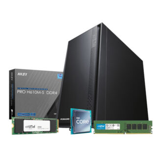 PCBuilder Intel i5-12400 OFFICE MASTER Core Windows 11 Pro Desktop PC