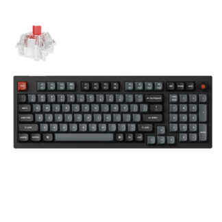 Keychron V5 Ultra 96% 8K Red Switch Hot-Swapple Silk POM RGB Wireless Keyboard