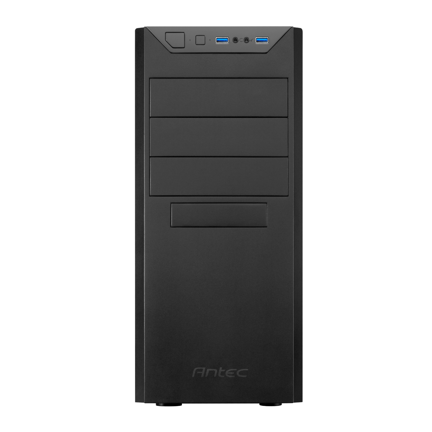 Antec VSK4000B ATX | Micro-ATX | ITX Mini -Tower Chassis - Black - Image 2