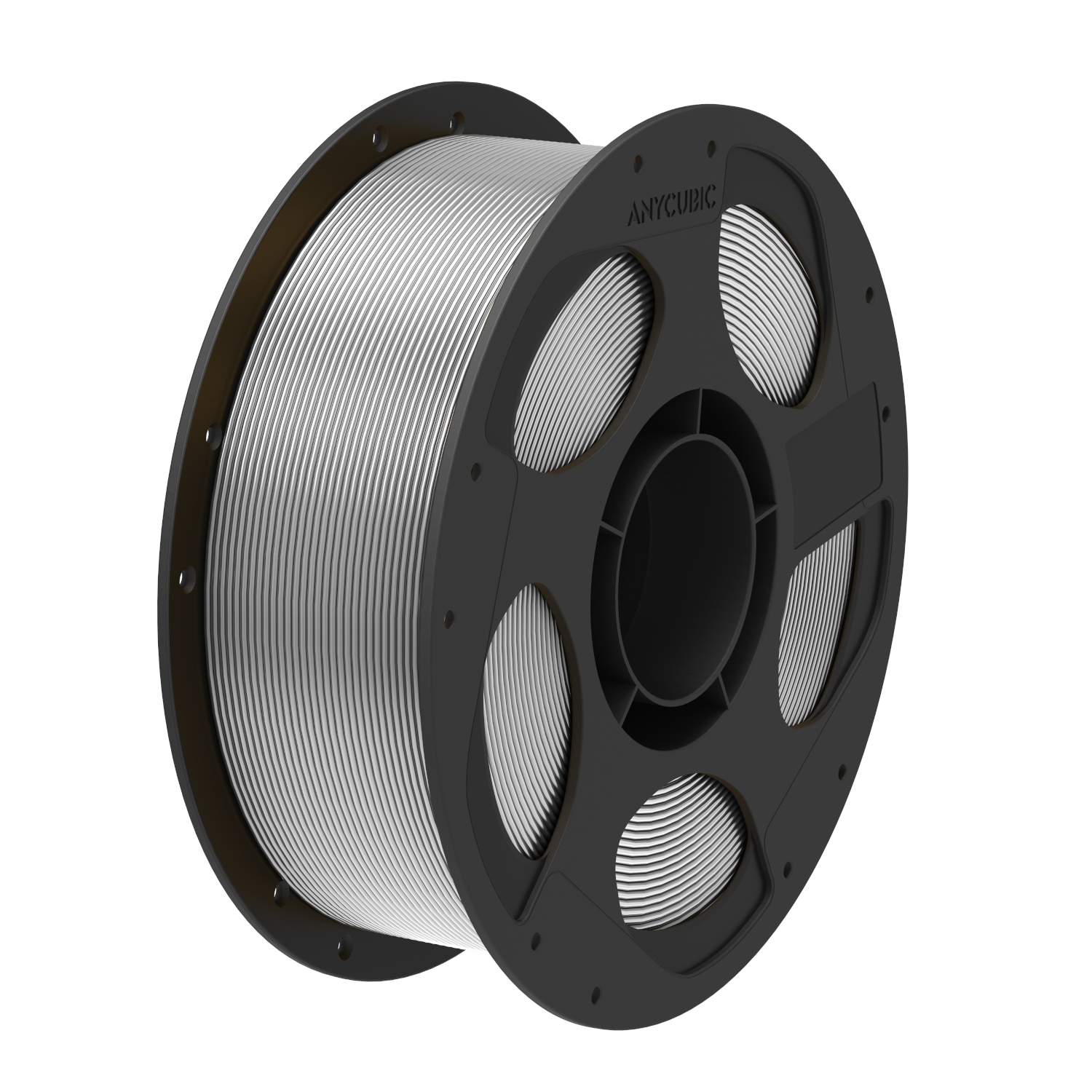 Anycubic PLA Silk Filament 1kg – Silver - Image 2