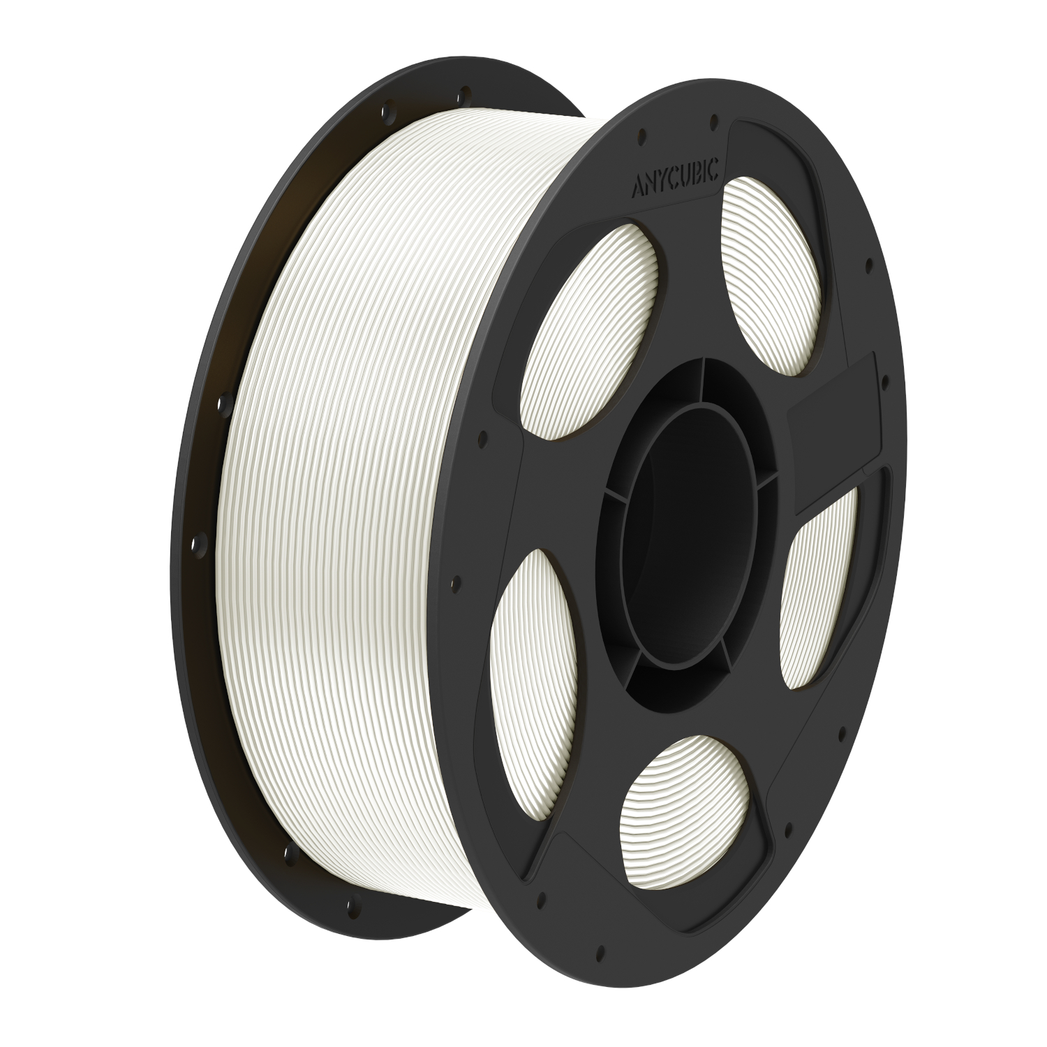 Anycubic PLA Silk Filament 1kg – White - Image 2