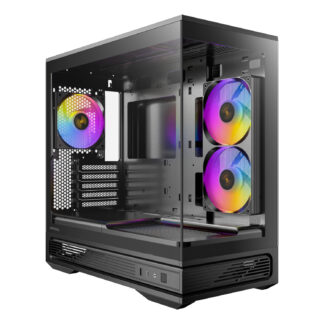 Antec C2M ARGB Compact Micro-ATX Gaming Chassis - Black