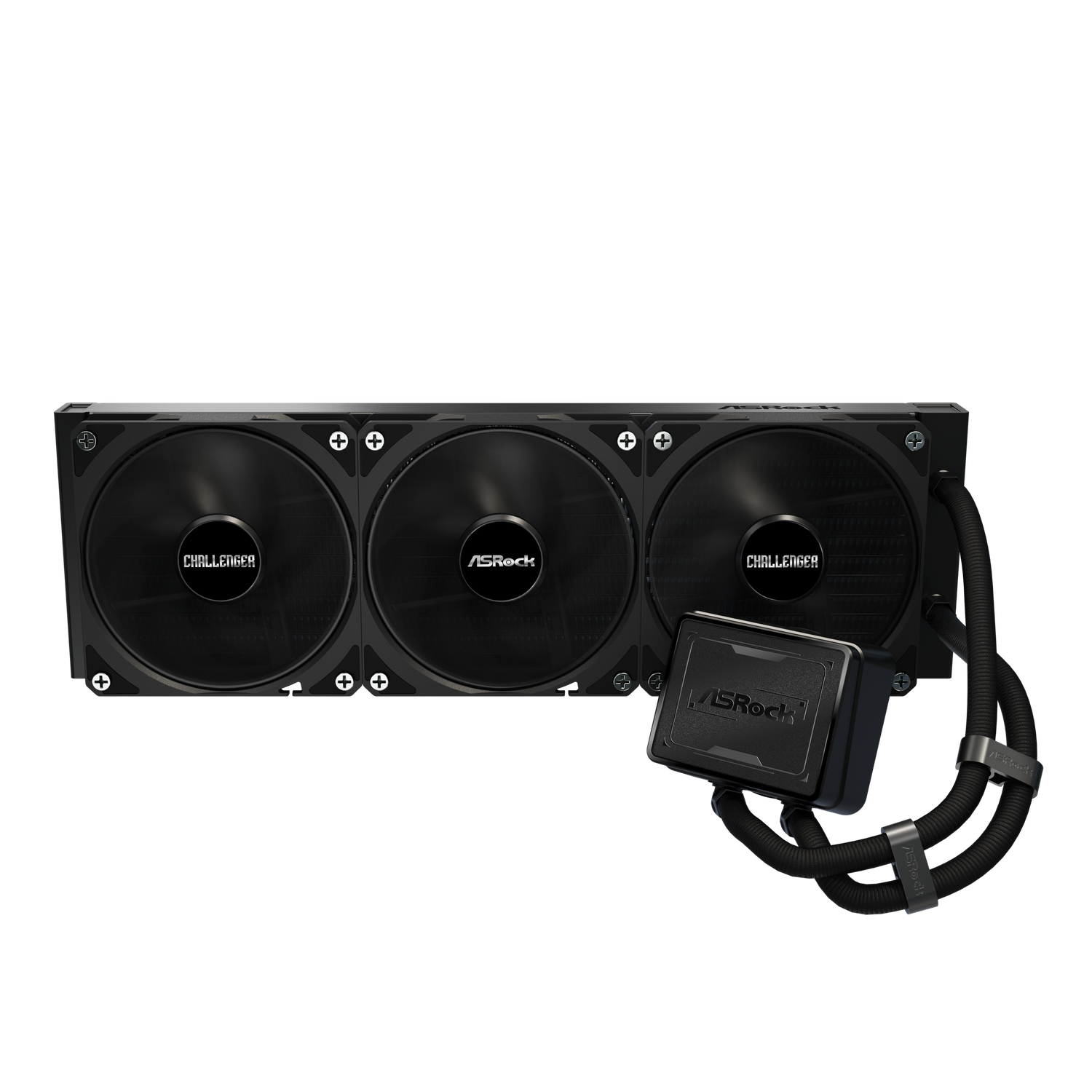 ASRock Challenger Pure 360 AIO Liquid Cooler - Black - Image 2