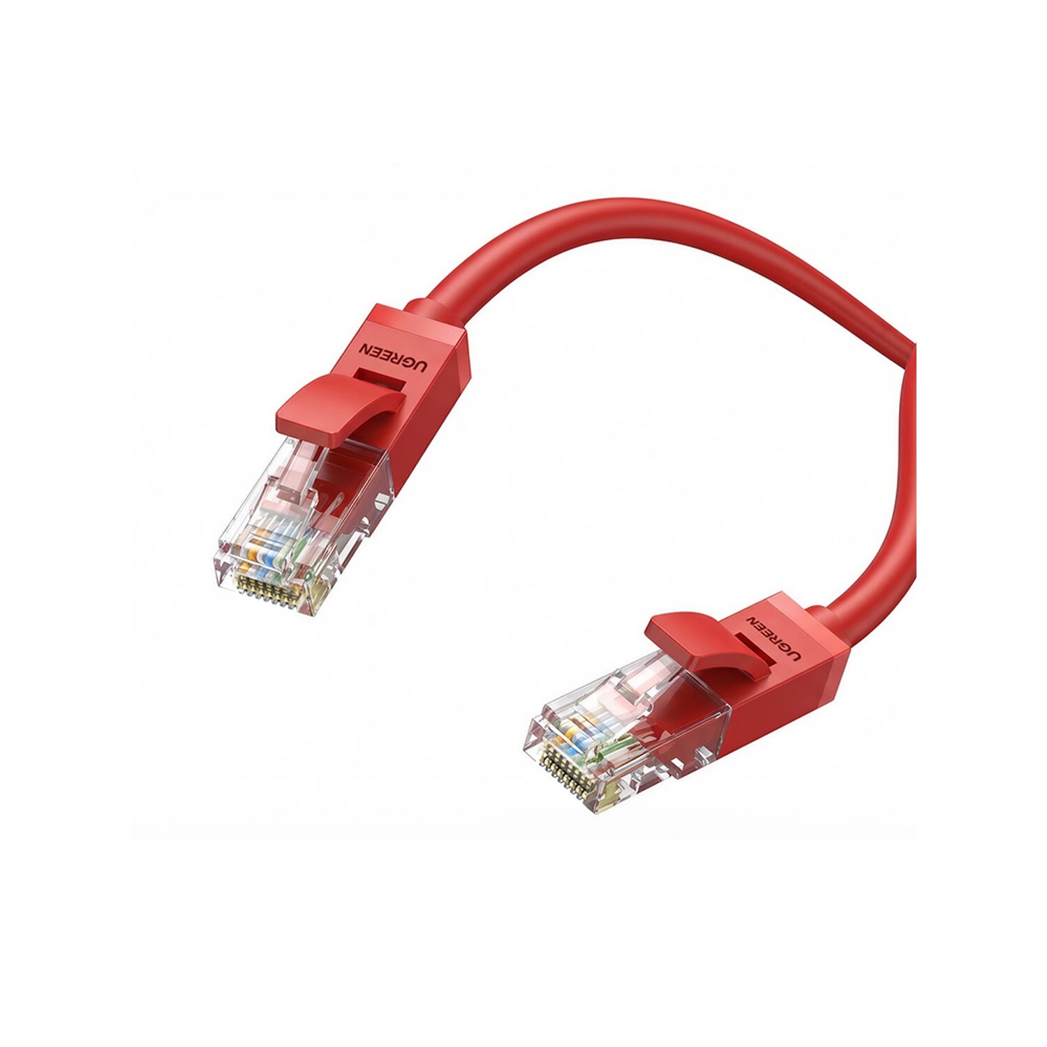 UGREEN Cat6 UTP Ethernet cable 2M - Red - Image 2