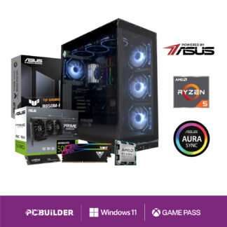 PCBuilder Ryzen 7 9850X3D ODYSSEY Windows 11 Gaming PC
