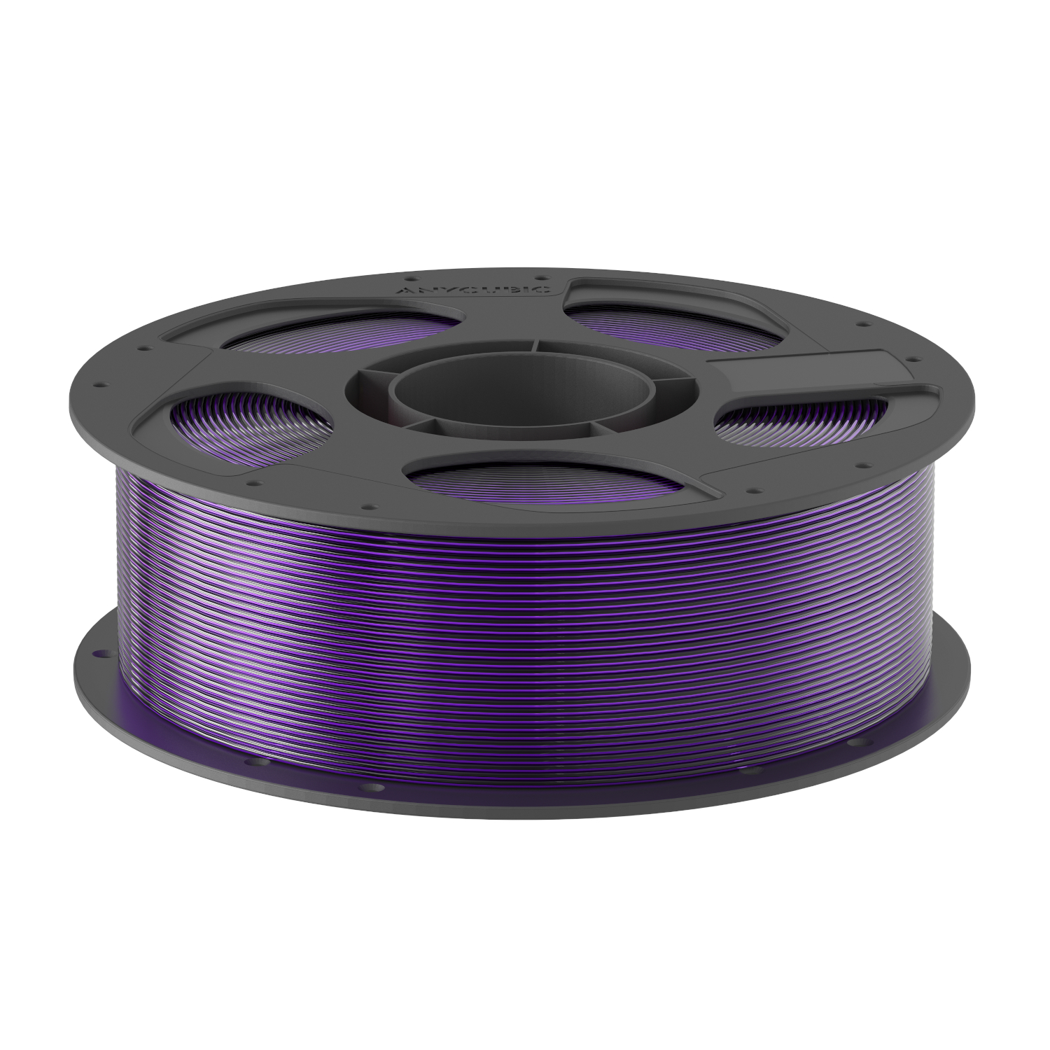Anycubic PLA Silk Dual Filament 1kg - Black/Purple - Image 2