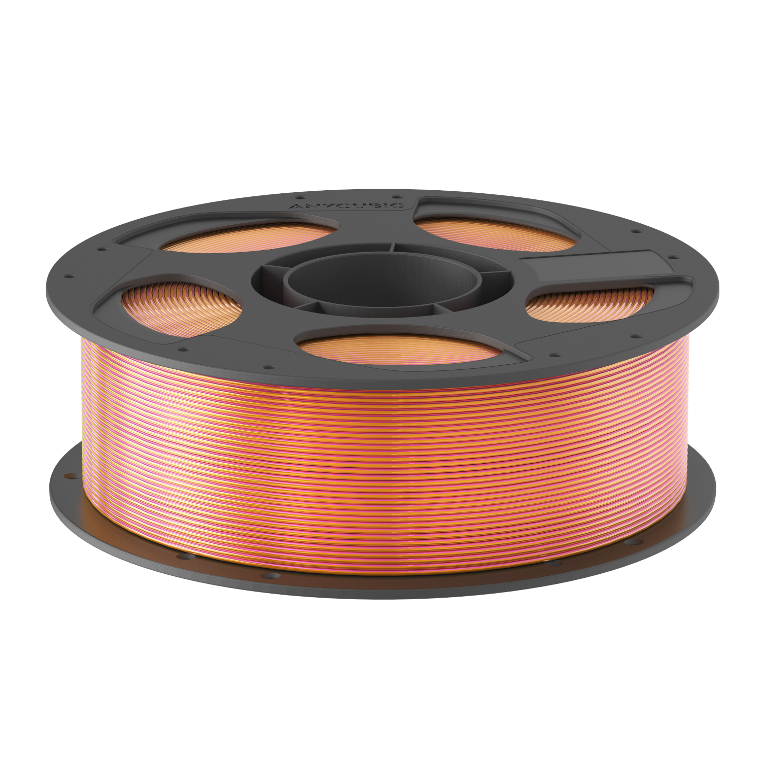 Anycubic PLA Silk Dual Filament 1kg - Pink/Gold - Image 2