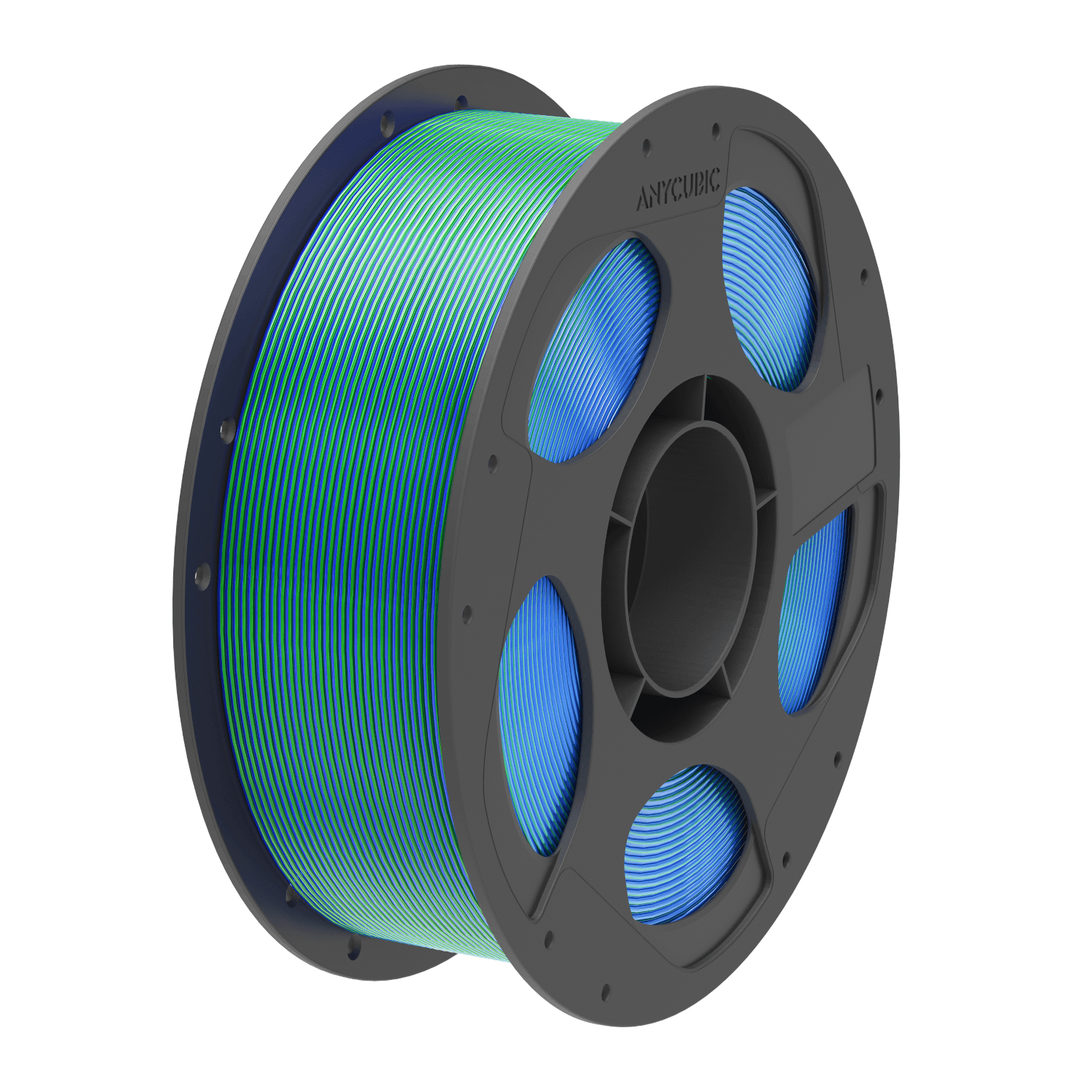 Anycubic PLA Silk Dual Filament – Blue/Green