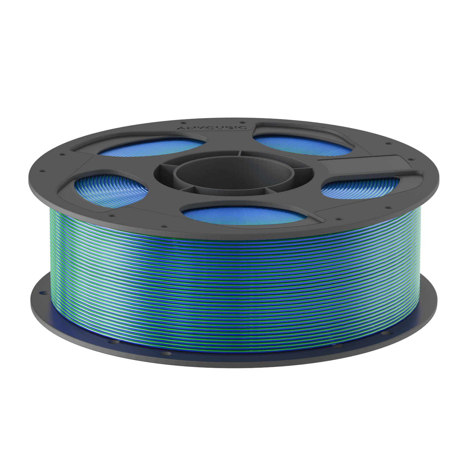 Anycubic PLA Silk Dual Filament – Blue/Green - Image 2