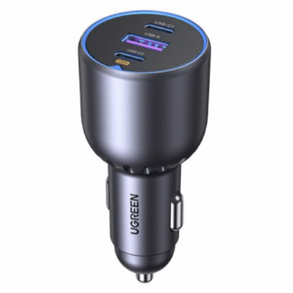 UGREEN 130W USB-C 3-port Car Charger