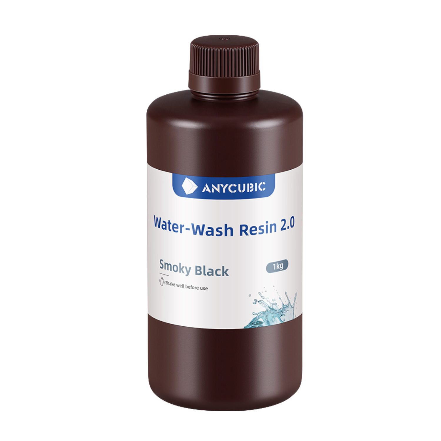 Anycubic Water Wash Resin 2.0 – Smoky Black - Image 2