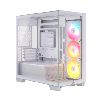 Corsair 2800X RS-R ARGB Micro-ATX PC Case – White