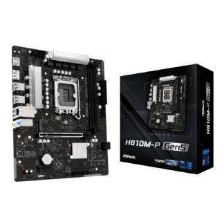 ASROCK H810M-P Gen 5 Intel LGA 1851 M-ATX Motherboard