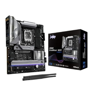 ASRock Z890 LiveMixer Wi-Fi Intel LGA 1851 ATX Gaming Motherboard